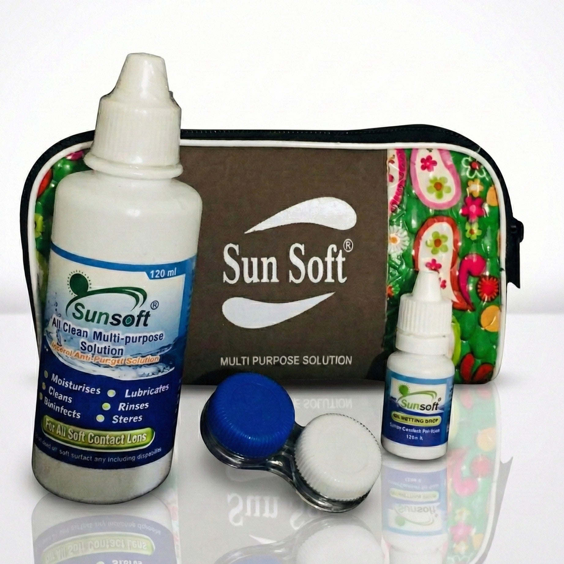 SUNSOFT Lens Solution Kit - 120ML