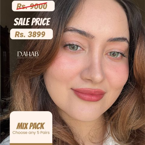 Dahab One Day Colored Contact Lenses – Mix Pack (Choose Any 5 Pairs)