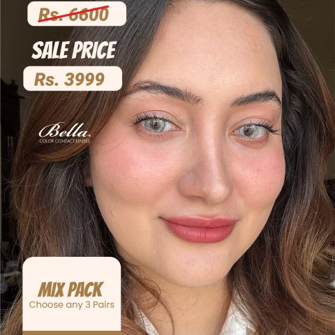 Bella One Day Colored Contact Lenses – Mix Pack (Choose Any 3 Pairs)