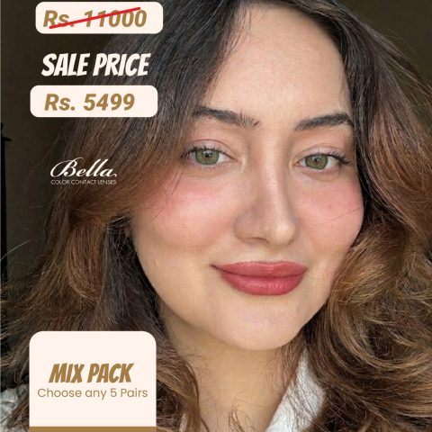 Bella One Day Colored Contact Lenses – Mix Pack (Choose Any 5 Pairs)
