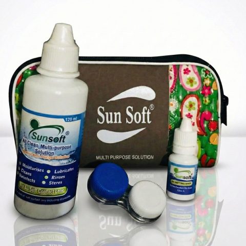 SUNSOFT Lens Solution Kit - 120ML